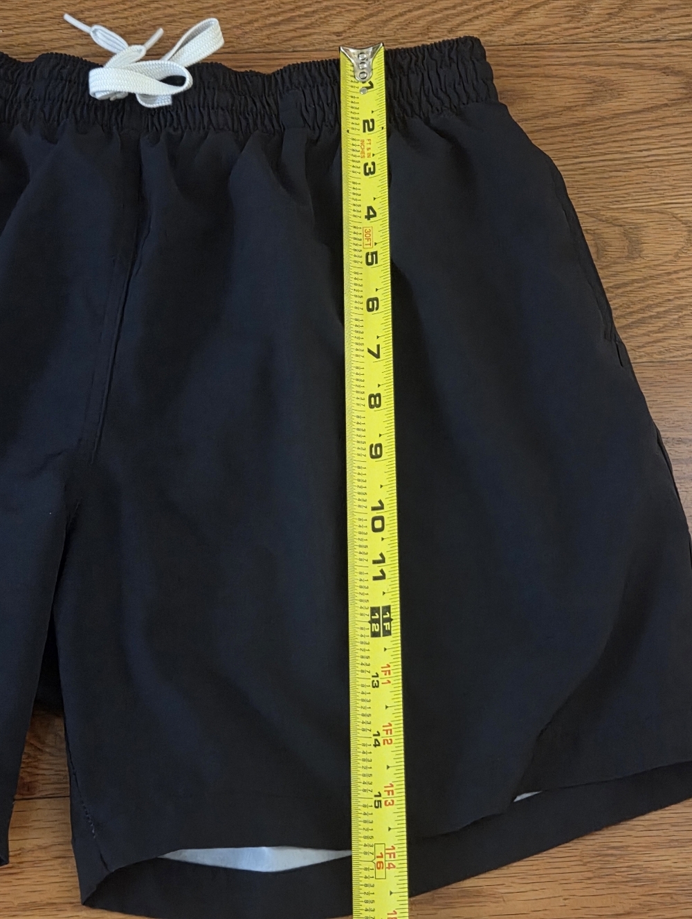Chubbies Lined Swim Trunks Midnight Black Rainbow Stipes Men's Large Inseam 5.5" - Picture 6 of 9